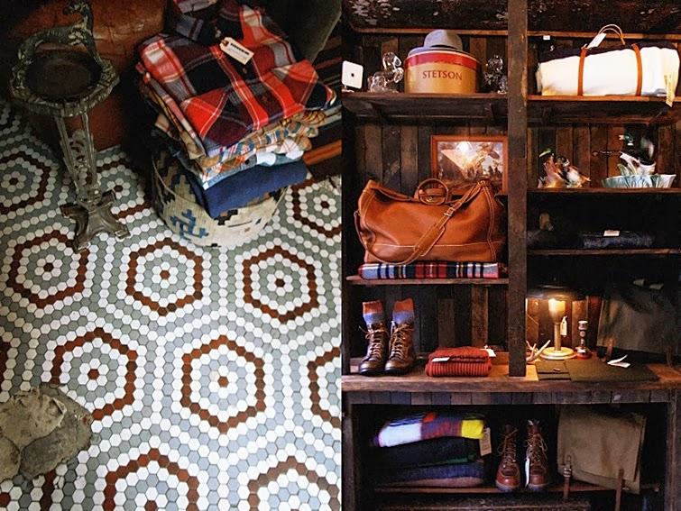 Una tienda retro en el Soho de Nueva York