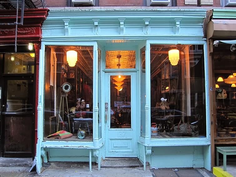 Una tienda retro en el Soho de Nueva York