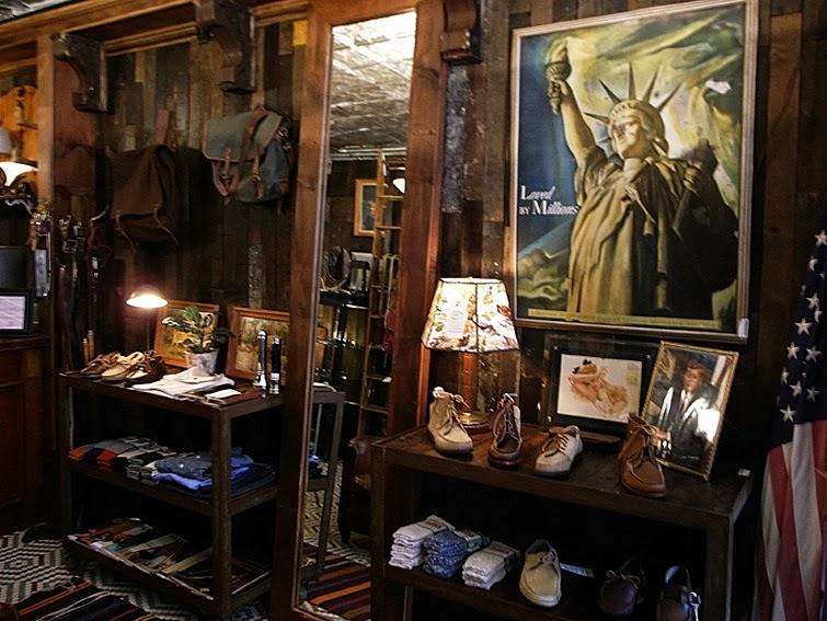 Una tienda retro en el Soho de Nueva York