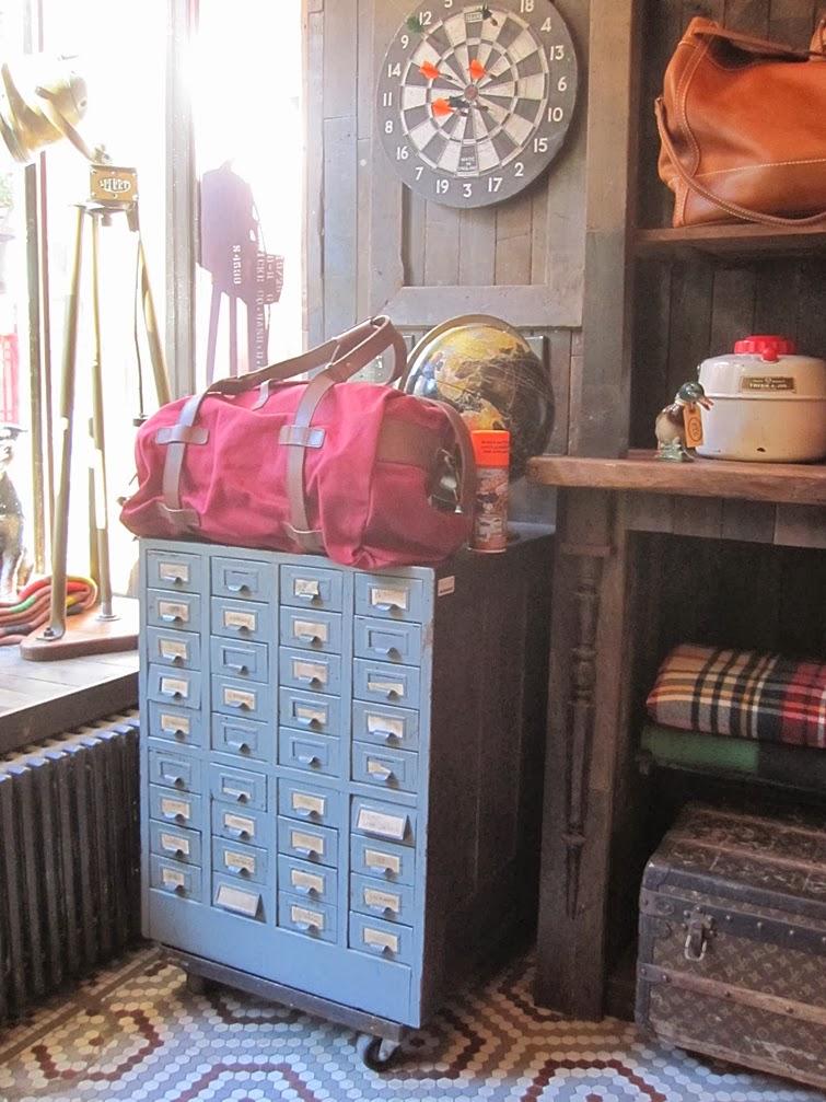 Una tienda retro en el Soho de Nueva York