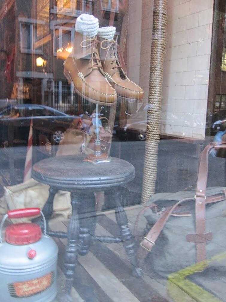 Una tienda retro en el Soho de Nueva York