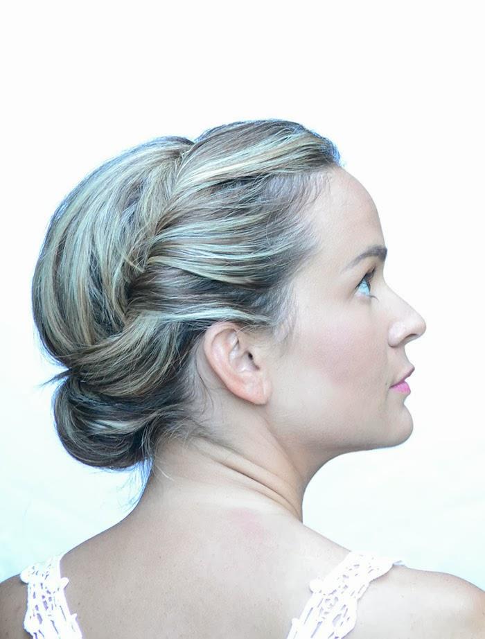 Haz en casa tú misma un peinado para un evento