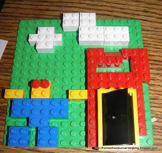 Desafío Lego para niños #2 Dibujo en 2D