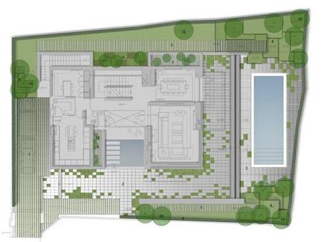 IMÁGENES DE OBRA DEL PROYECTO DE PAISAJISMO DISEÑADO POR A-CERO PARA UNA  VIVIENDA EN POZUELO