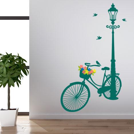 Vinilo decorativo Bicicleta