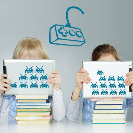 Vinilo decorativo marcianitos