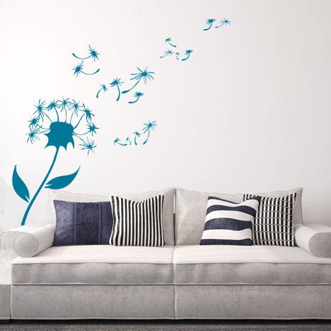 Vinilo decorativo diente de leon