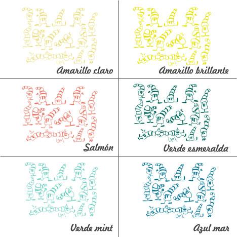 Colores Vinilo decorativo nans