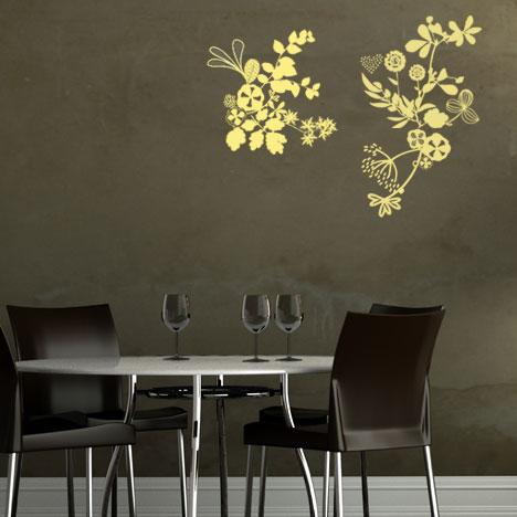 Vinilo decorativo florituras