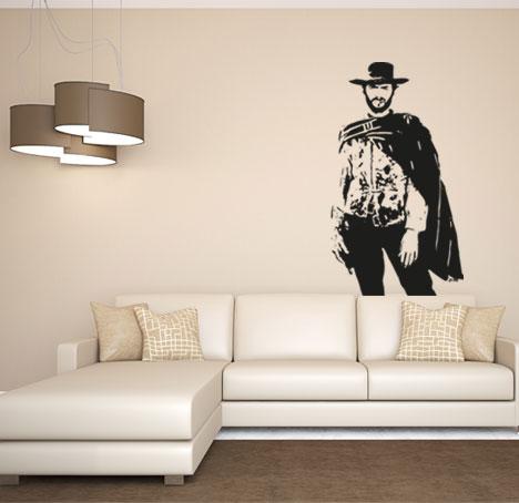 Vinilo decorativo Clint western