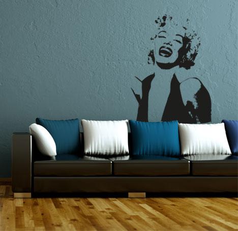 Vinilo decorativo Marilyn