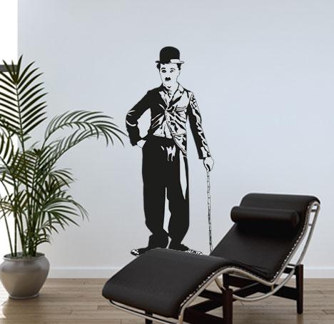 Vinilo decorativo Chaplin