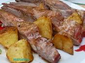 Costilla cerdo asada