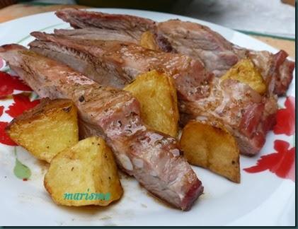 costilla de cerdo asada,racion1 copia