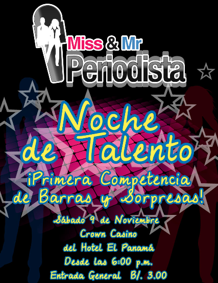 Miss y Mr. Periodista de Panamá 2013