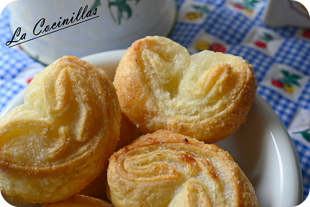 Palmeritas de Hojaldre