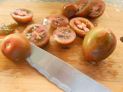 Ensalada caprese a mi manera