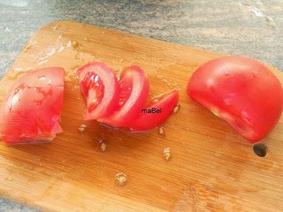 Ensalada caprese a mi manera