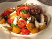 Ensalada caprese manera
