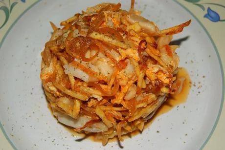 Bacalao Dorado o Bacalhau a Bras (Receta Portuguesa) Bacalao Dorado o Bacalhau a Bras (Receta Portuguesa)