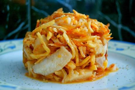 Bacalao Dorado o Bacalhau a Bras (Receta Portuguesa) Bacalao Dorado o Bacalhau a Bras (Receta Portuguesa)