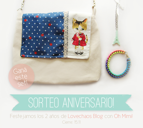 Sorteo Aniversario #3 Oh Mimi!