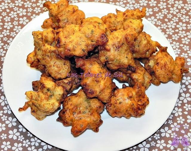 BUÑUELOS DE BACALAO. RIQUÍSIMOS!!