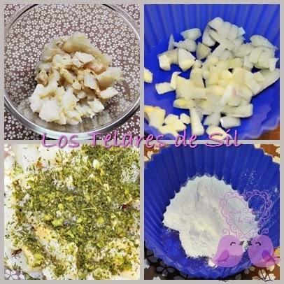 BUÑUELOS DE BACALAO. RIQUÍSIMOS!!