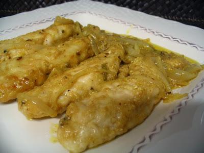 POLLO AL CURRY