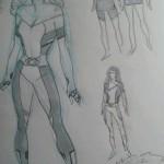 Proceso de creación de los nuevos trajes de All-New X-Men