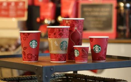 Los vasos de Starbucks para Navidad