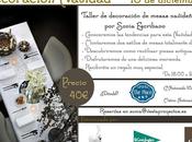 Taller decoración mesas navideñas