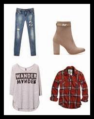 look-pantalones-desgastados-stradivarius-camisa-tartan