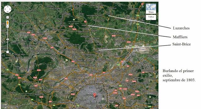 BURLANDO EL PRIMER EXILIO (1803)