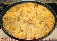 ARROZ CON COSTILLAS Y SETAS