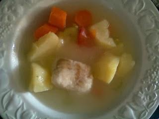Sopa emblanco de cádiz