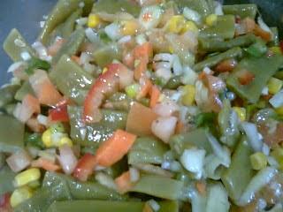 Ensalada de hortalizas y cuscús