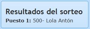 Ya tenemos a las 18 Ganadoras del Macrosorteo Segundo Aniversario