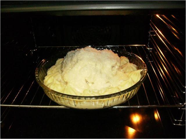 COLIFLOR  GRATINADA CON BECHAMEL Y PURE DE PATATAS