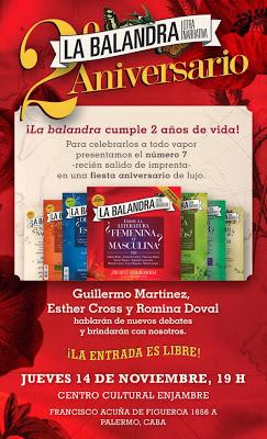 Eventos | La balandra celebra su segundo aniversario en el Espacio Enjambre