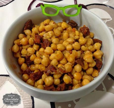 Comenzamos.... Garbanzos con morcón o sobrasada Comenzamos.... Garbanzos con morcón o sobrasada