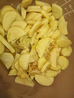 GUARNICIÓN LIGERA DE PATATAS.