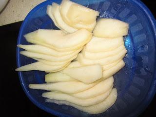 TARTA DE PERA Y QUESO