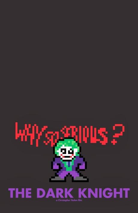 13 posters de películas famosas en 8-bits