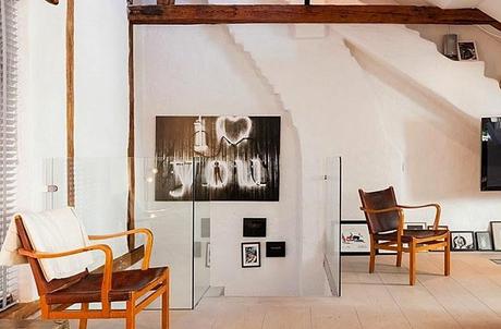 Un dúplex de estilo nórdico