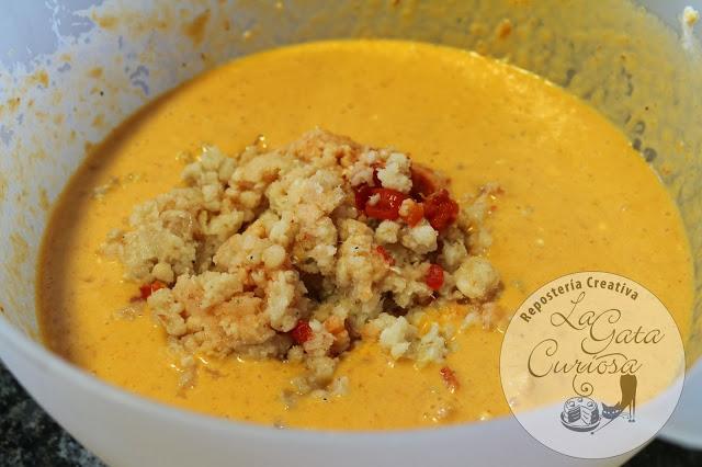 PASTEL DE CABRACHO CON GAMBAS