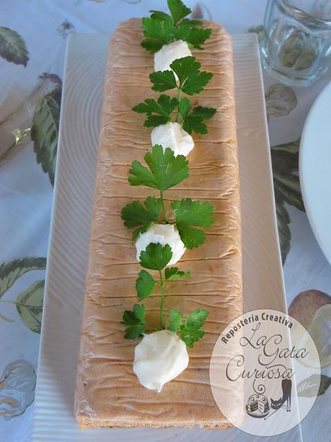 PASTEL DE CABRACHO CON GAMBAS