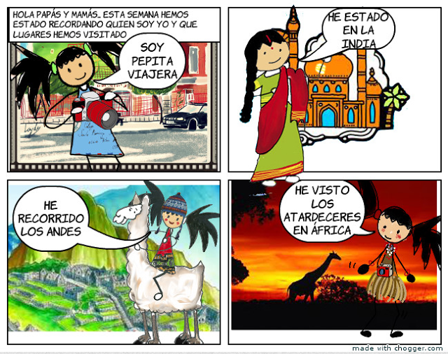 Nos dibujamos de aventureros