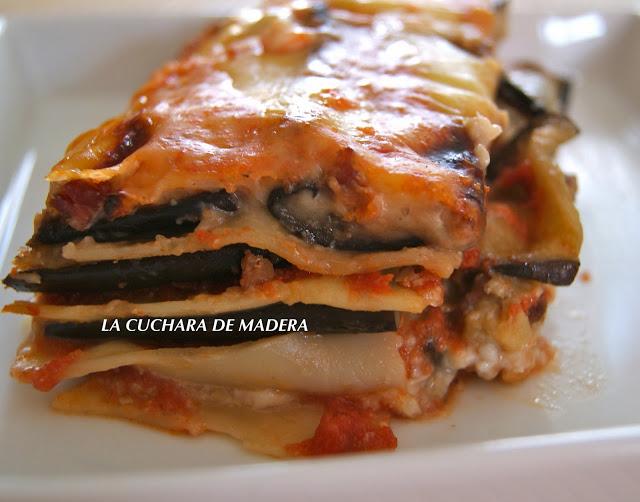 LASAÑA DE BERENJENAS