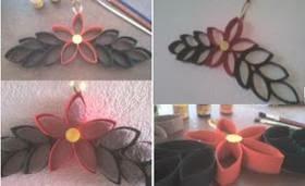 DIY: Flores decorativas